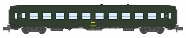 REE Modeles NW-138 - 2nd Class Passenger Coach UIC B10